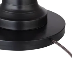 360 Lighting Spenser Rustic Farmhouse Floor Lamp With Riser 62 1/2" Tall Oiled Bronze Metal Off White Linen Empire Shade For Living Room Bedroom Home -Adesso Shop GUEST 02251c4c 0371 4f18 baf1 1a036ee2eaa7 1