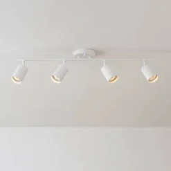 Pratt 4-Light Matte White Track Lighting - Globe Electric 12 Pratt 4-Light Matte White Track Lighting - Globe Electric -Adesso Shop GUEST 02409b45 3a33 432a 831c b54ddea7a15e