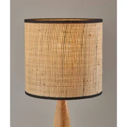 Cayman Natural Wood Table Lamp Black - Adesso -Adesso Shop GUEST 031b15c7 2b46 4f9e bde9 26e2241c29e9