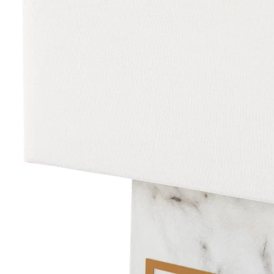 Bramp Table Lamp White/Gold (Includes LED Light Bulb) - Southern Enterprises 6 Bramp Table Lamp White/Gold (Includes LED Light Bulb) - Southern Enterprises - Image 4