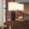 Glossy Table Lamp Navy And White (Includes LED Light Bulb) - Threshold™ 2 Glossy Table Lamp Navy And White (Includes LED Light Bulb) - Threshold™ -Adesso Shop GUEST 0394b06f 3ca0 4c0a 9903 861ffa89adc8