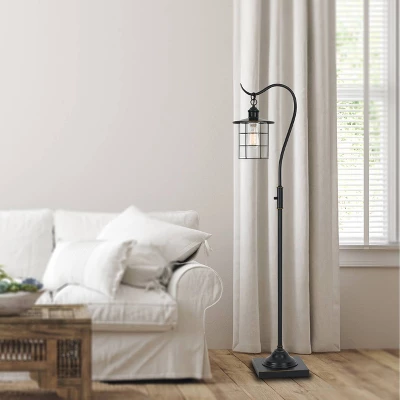 59.5" Silverton Floor Lamp (Includes Light Bulb) Dark Bronze - Cal Lighting 3 59.5" Silverton Floor Lamp (Includes Light Bulb) Dark Bronze - Cal Lighting