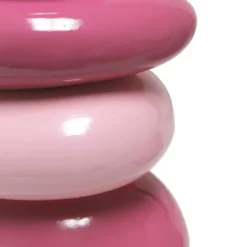 17.25" Contemporary Ceramic Stacking Stones Table Desk Lamp Pink - Creekwood Home -Adesso Shop GUEST 044f4e34 1b72 48ae 8477 26aed0413d34