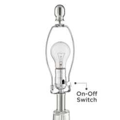 360 Lighting Modern Accent Table Lamps 21.75" High Set Of 2 With USB Charging Port Clear Glass Blue Drum Shade For Living Room Desk Bedroom Office 13 360 Lighting Modern Accent Table Lamps 21.75" High Set Of 2 With USB Charging Port Clear Glass Blue Drum Shade For Living Room Desk Bedroom Office -Adesso Shop GUEST 093df5a9 e97f 409d 978e 226ef9924a00