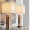360 Lighting Connie Modern Table Lamps Set Of 2 25" High Brown Faux Marble With USB Charging Port White Rectangular Shade For Living Room Office Desk 2 360 Lighting Connie Modern Table Lamps Set Of 2 25" High Brown Faux Marble With USB Charging Port White Rectangular Shade For Living Room Office Desk -Adesso Shop GUEST 0a7adb2f 0fef 4f38 a557 8b526d02b700