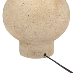 360 Lighting Sandstone Gourd 27" Tall Farmhouse Rustic Modern Coastal Table Lamp Brown Single Beige Shade Living Room Bedroom Bedside Nightstand House -Adesso Shop GUEST 0abe7ba3 ae93 4384 b1e7 415154d35f9e