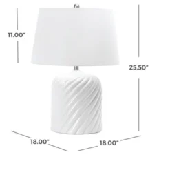 NuLOOM Arosa 26" Ceramic Table Lamp -Adesso Shop GUEST 0b82022e a328 48fa 8960 bbc184e52946