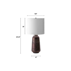 NuLOOM Menlo 22" Glass Glittered Table Lamp -Adesso Shop GUEST 0c687ec2 aecf 4c65 96aa 34dd719e550a