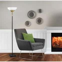 300W Noah Torchiere Black - Adesso 7 300W Noah Torchiere Black - Adesso -Adesso Shop GUEST 11109a17 2efd 438a af7a 47bbb6babb14