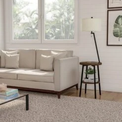 Hastings Home Floor Lamp With Table, Shelves, USB Charging Port And Drum Shade 11 Hastings Home Floor Lamp With Table, Shelves, USB Charging Port And Drum Shade -Adesso Shop GUEST 11ba6913 4a51 4e35 b6a7 8e88c6d31f05