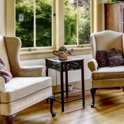 Teapot Lamp-Tiffany Style Stained Glass Light (Includes LED Light Bulb) -Adesso Shop GUEST 145d0b83 ebb5 4870 8656 238d3c505088