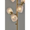 Nina Floor Lamp Antique Brass (Includes LED Light Bulb) - Adesso -Adesso Shop GUEST 14ab08c5 18ca 45a0 9697 85f6c83a83e1