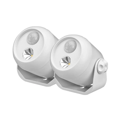 Mr Beams 2pk 80 Lumens LED Mini Spotlight White 4 Mr Beams 2pk 80 Lumens LED Mini Spotlight White - Image 2