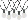Novelty Lights Warm White LED G40 Globe Plastic Shatterproof Outdoor Patio String Lights