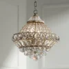 Vienna Full Spectrum Wallingford Antique Brass Chandelier 16" Wide French Crystal Glass 6-Light Fixture For Dining Room House Kitchen Island Entryway -Adesso Shop GUEST 1964c394 f77c 4482 b1c4 273622b2e24d
