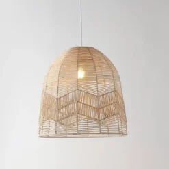 17.5" 1-Light Sofia Farmhouse Coastal Rattan LED Pendant Brown - JONATHAN Y -Adesso Shop GUEST 1a7a0c13 8c1c 4446 b805 b9b384eb6fd3