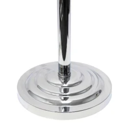 Romantic Cascading Crystal And Floor Lamp With Drum Shade Gray - Elegant Designs -Adesso Shop GUEST 1a85c799 8536 4764 84d9 ee2f7b897988