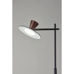 Elmore Floor Lamp With Smart Switch Black (Includes LED Light Bulb) - Adesso -Adesso Shop GUEST 1b0c9e13 9109 45be 94bd c2856ab6381c