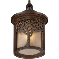 John Timberland Rustic Outdoor Wall Light Fixture Bronze 9 1/2" Tree Etched Glass Sconce For Exterior House Deck Patio Porch Lighting 12 John Timberland Rustic Outdoor Wall Light Fixture Bronze 9 1/2" Tree Etched Glass Sconce For Exterior House Deck Patio Porch Lighting -Adesso Shop GUEST 1ca340a3 d45c 4337 9477 3fee4f1ad702