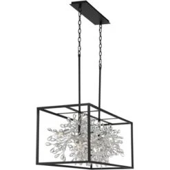 Possini Euro Design Carrine Black Silver Linear Pendant Chandelier 38 1/2" Wide Modern Clear Crystal 8-Light Fixture For Dining Room Kitchen Island 17 Possini Euro Design Carrine Black Silver Linear Pendant Chandelier 38 1/2" Wide Modern Clear Crystal 8-Light Fixture For Dining Room Kitchen Island -Adesso Shop GUEST 200f9acd 89df 4927 aace 9ef3c09c4af0