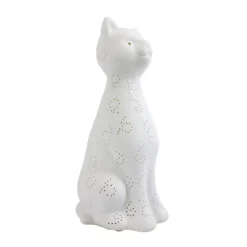 Porcelain Kitty Cat Shaped Animal Light Table Lamp White - Simple Designs -Adesso Shop GUEST 2073bdfa d58d 4f94 8504 0ab4c247e20c