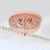 2-Light Crystal Glam Ceiling Flush Mount Pendant Rose Gold - Lalia Home -Adesso Shop GUEST 225316f2 fa5e 47ca 91f3 e263bdf7d459