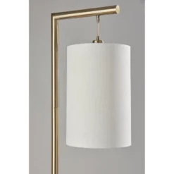 Reggie Floor Lamp Antique Brass - Adesso -Adesso Shop GUEST 269e177e 1ebe 4158 b6a9 b2c2d5ec1579