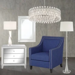 Possini Euro Design Alyssa Chrome Drum Chandelier 23 1/2" Wide Modern Crystal 12-Light LED Fixture For Dining Room Kitchen Island Entryway Bedroom 17 Possini Euro Design Alyssa Chrome Drum Chandelier 23 1/2" Wide Modern Crystal 12-Light LED Fixture For Dining Room Kitchen Island Entryway Bedroom -Adesso Shop GUEST 269fb15d 913d 417b ac8d 2d724e2689ad