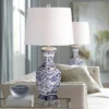 Barnes And Ivy Table Lamps 28" Tall Set Of 2 Porcelain Blue Floral Jar Geneva White Drum Shade For Living Room Family Bedroom Bedside 2 Barnes And Ivy Table Lamps 28" Tall Set Of 2 Porcelain Blue Floral Jar Geneva White Drum Shade For Living Room Family Bedroom Bedside -Adesso Shop GUEST 26d2a192 dca2 43a6 8b50 81f9ac243fb6