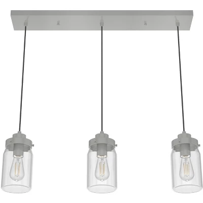 3-Light Devon Park Cluster Linear - Hunter Fan 5 3-Light Devon Park Cluster Linear - Hunter Fan - Image 3