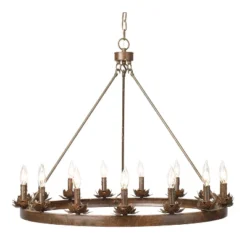 Ring Chandelier Brown - Splendor Home -Adesso Shop GUEST 276ef881 f3f4 488d aa0d d60c70929378