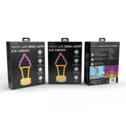 CIAO Tech Decorative Ice Cream Cone Neon Night Light LED Desk Table Lamp -Adesso Shop GUEST 28e8dde6 31f6 4087 a4bb 507cc32cd3db