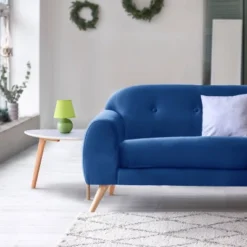 8.66" Petite Ceramic Orb Base Bedside Table Desk Lamp With Matching Tapered Drum Fabric Shade Green - Creekwood Home -Adesso Shop GUEST 2c9053a8 6e83 413b 8800 ccaf9128794f