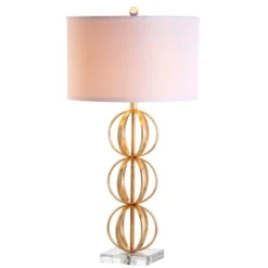(Set Of 2) 29" Annistyn Table Lamp Brass Gold (Includes LED Light Bulb) - Safavieh -Adesso Shop GUEST 2d97104d 68cc 443c 8e94 669c16decde7