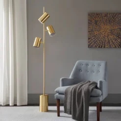 65.5" Alta Floor Lamp Gold -Adesso Shop GUEST 2ecbc3d1 769d 4125 b756 87a0899e2c1e