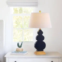29" Ceramic/Resin Carter Table Lamp (Includes Energy Efficient Light Bulb) - JONATHAN Y -Adesso Shop GUEST 316e060b 6218 4874 9f09 6669b04e8842