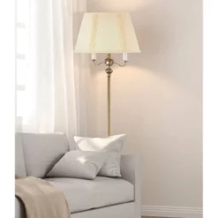 59" 6-way Metal Floor Lamp Antique Brass - Cal Lighting -Adesso Shop GUEST 31c40785 0611 4ab5 9a5a 10c682a38ee3