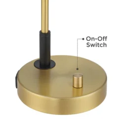 Possini Euro Design Possini Euro Kinzie Desk Lamp With Power Outlet And USB Ports Warm Gold -Adesso Shop GUEST 3247b350 cd4b 494a 8363 2e8d6f85d759