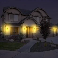 Solar Portable Hanging Outdoor Lantern With Hanger And Flame/Still Light Black - Techko Maid -Adesso Shop GUEST 336e71ea 1fd1 4ed4 b6e1 5ce458cb2ac2