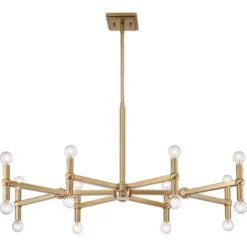 Possini Euro Design Marya Satin Brass Chandelier 37" Wide Modern 24-Light Fixture For Dining Room House Foyer Kitchen Island Entryway Bedroom Home 11 Possini Euro Design Marya Satin Brass Chandelier 37" Wide Modern 24-Light Fixture For Dining Room House Foyer Kitchen Island Entryway Bedroom Home -Adesso Shop GUEST 37dd7140 3d50 4dfb 8c06 6441066efc20