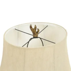 Dalton Brown Antler Table Lamp With Beige Hardback Fabric Shade - StyleCraft -Adesso Shop GUEST 3b34a45e 69ba 4bf6 b984 6312f0f19f68