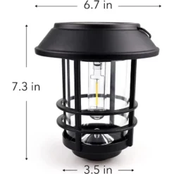 Dartwood Solar Wall Lanterns - Outdoor Mounted Wall Lanterns For Your Yard, Patio, Or Walkway (6 Pack, Black) 17 Dartwood Solar Wall Lanterns - Outdoor Mounted Wall Lanterns For Your Yard, Patio, Or Walkway (6 Pack, Black) -Adesso Shop GUEST 3c683a47 fa7a 4bad ba89 f5267eb1456e