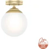 1-Light Hepburn Semi-Pendant Brass - Hunter Fan -Adesso Shop GUEST 3d3aee47 6ea7 462e b3e9 d54b4757d3fb