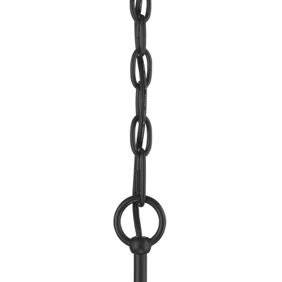 Franklin Iron Works Black Chandelier 42" Wide Farmhouse Rustic Bent Arms 8-Light Fixture For Dining Room Living House Foyer Kitchen Island Entryway 5 Franklin Iron Works Black Chandelier 42" Wide Farmhouse Rustic Bent Arms 8-Light Fixture For Dining Room Living House Foyer Kitchen Island Entryway - Image 3
