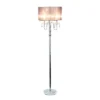 Romantic Cascading Crystal And Floor Lamp With Drum Shade Gray - Elegant Designs 2 Romantic Cascading Crystal And Floor Lamp With Drum Shade Gray - Elegant Designs -Adesso Shop GUEST 40e98ab6 2a5c 4588 94b7 a19a573988d7