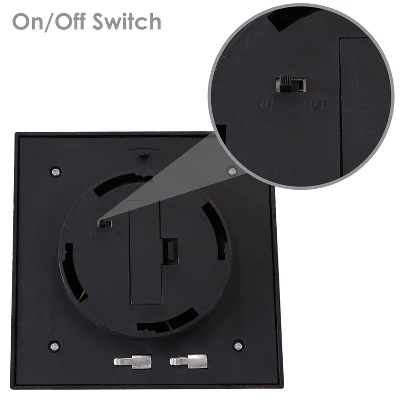 Sunnydaze Decor Sunnydaze Outdoor Lucien Hanging Tabletop Solar LED Rustic Farmhouse Decorative Candle Lantern - 9" 7 Sunnydaze Decor Sunnydaze Outdoor Lucien Hanging Tabletop Solar LED Rustic Farmhouse Decorative Candle Lantern - 9" - Image 6