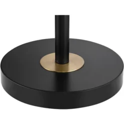 360 Lighting Wray Mid Century Modern Pharmacy Floor Lamp 61" Tall Flat Black Warm Brass Adjustable Swivel Head For Living Room Reading Bedroom Home -Adesso Shop GUEST 43d94883 1c61 40e7 8de3 72784d5c2d44