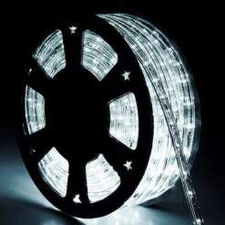 Costway 100' 2 Wire LED Rope Light Christmas Decorative Party In/Outdoor 110V Cool White -Adesso Shop GUEST 47bd02a8 4f27 4fb2 a18b 14307ceae0a7