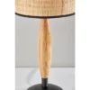 Cayman Natural Wood Table Lamp Black - Adesso -Adesso Shop GUEST 49423ccd e0d4 4e7f adfc 09add69ab473