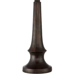 Franklin Iron Works Naomi Industrial Rustic Table Lamp 25" High Bronze With USB Charging Port Mica Shade For Bedroom Living Room Bedside Office Desk -Adesso Shop GUEST 497e57d5 d3e2 4bc0 98b3 1739c85b731d